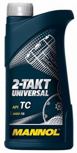 MANNOL 2-TAKT UNIVERSAL 1л минеральное (масло для 2-х тактных двигателей)